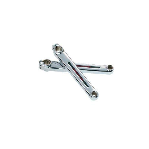 Redline Flight Tubular Chromo Crank Arm Set 180mm Chrome