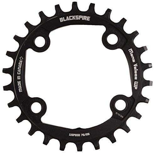 Blackspire Mono Veloce Wp Chainring 76Bcd 26T Black