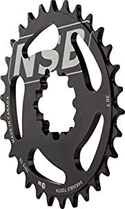 North Shore Billet Direct Mount Variable Tooth Chainring: 30T, for SRAM Mountain