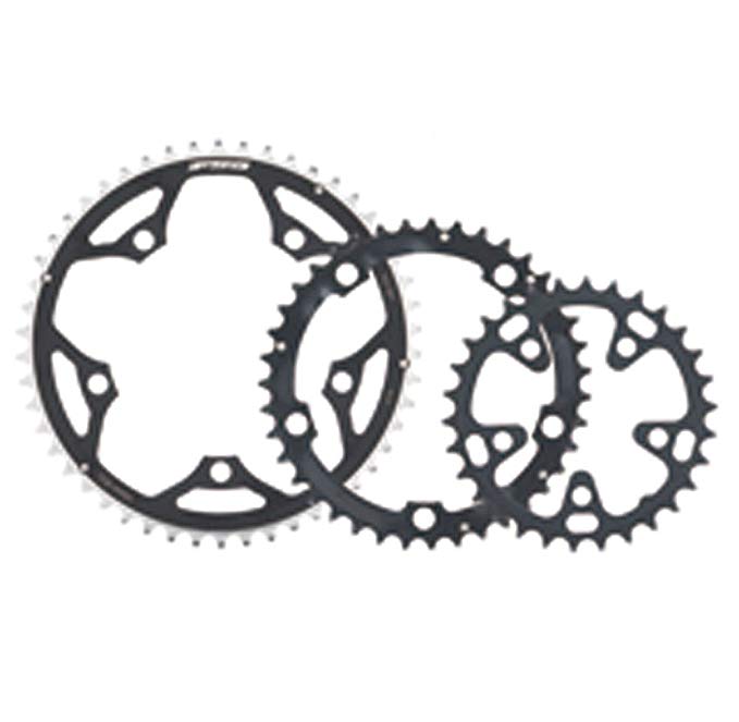 FSA Pro Road 44-Tooth/9-Speed Chainring (130mm, Black)