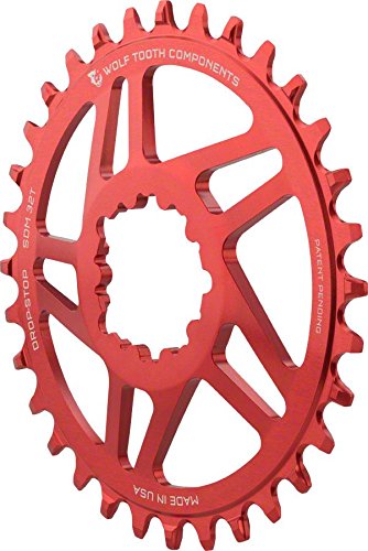 Wolf Tooth Components Direct Mount Drop-Stop 34T Chainring: for SRAM Mountain