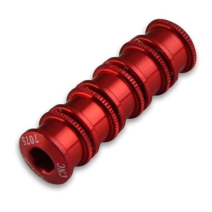 WinnerEco 5pcs Super Light 7075 T6 Alloy CNC Chain Ring Bolt Road MTB Disct Screws (Red)