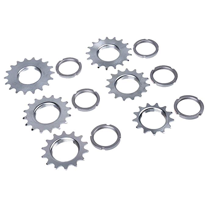 Single Speed Bicycle Freewheel Steel Bike Flywheel Sprocket Cog Fix Gear