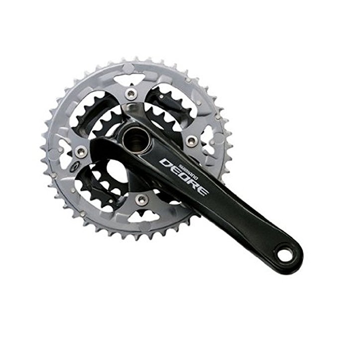 Shimano Deore 2-piece 9-Speed Mountain Bicycle Crank Set - FC-M590