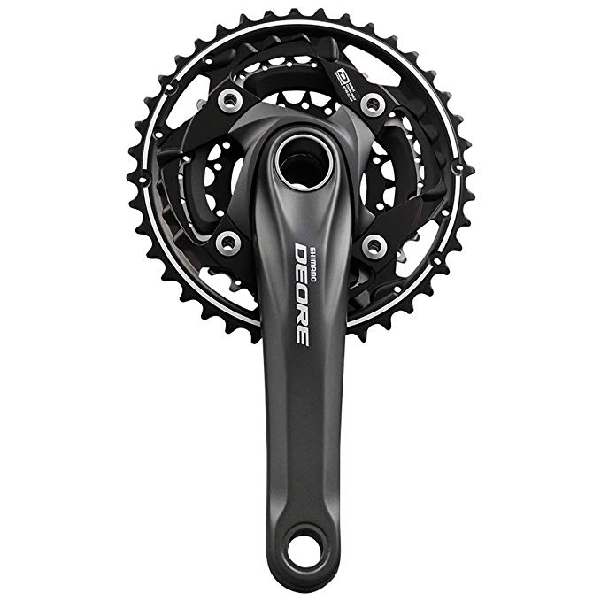 SHIMANO FC-M612 40/30/22T 10-Speed Deore Crankset