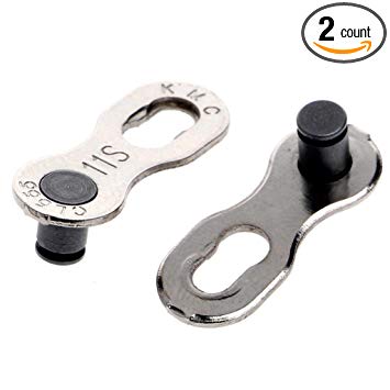 oldeagle Bike Chain Connector, 2Pcs Magic Portable Practical Bicycle Chain Master Link Connector 11 Speed Quick Joint Clip