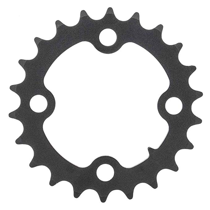 SUNRACE MX0 22T Chainring 64mm BCD 4-Bolt Black