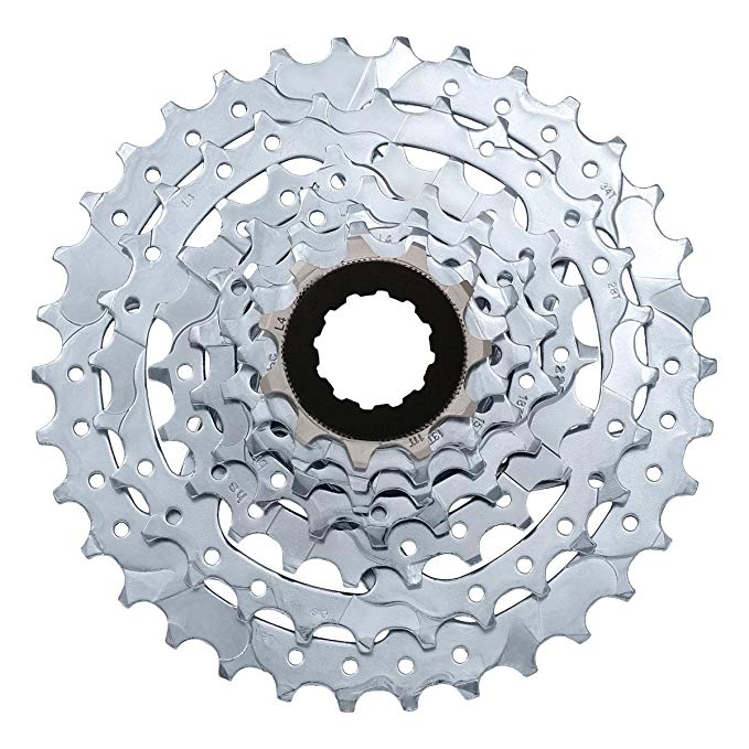 SunRace 7-Speed Zinc Bicycle Cassette - M40