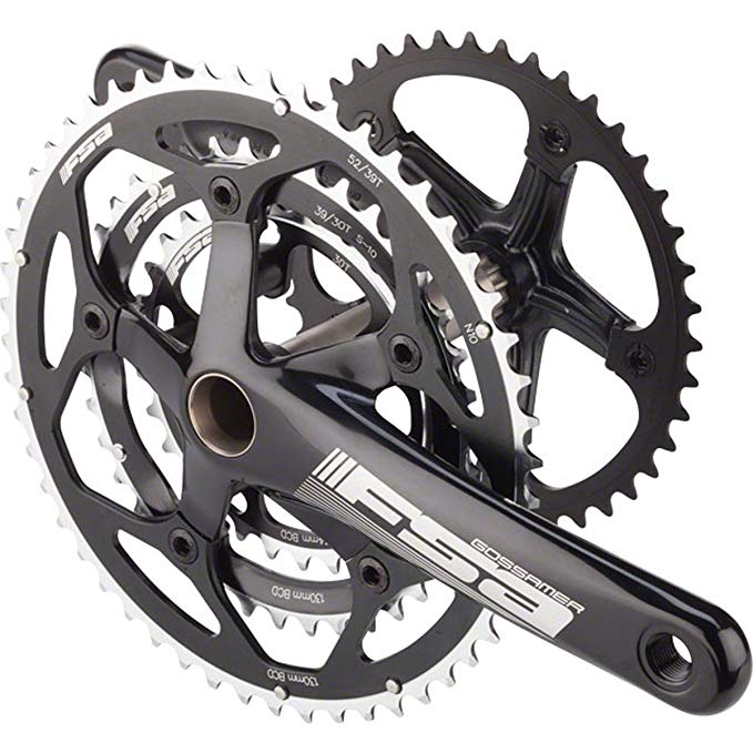 Full Speed Ahead FSA Gossamer MegaExo Tandem Rear Road Bicycle Crankset