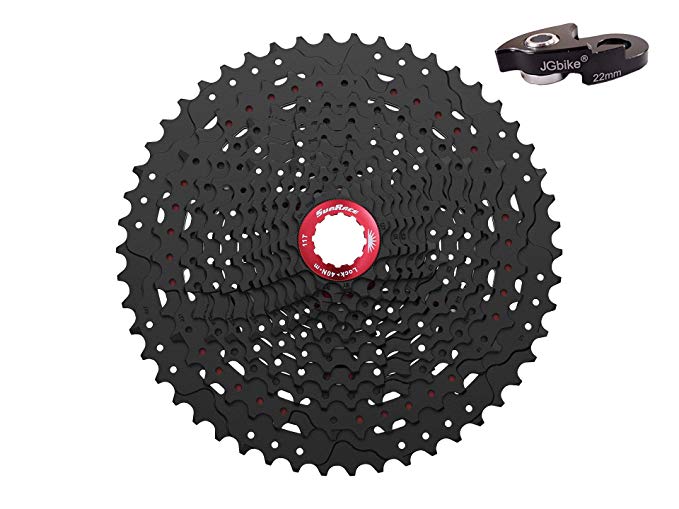 JGbike Sunrace 11-50T 12 Speed Cassette CSMZ90 WA5 Wide Ratio MTB Cassette,for SRAM NX SRAM GX Eagle 12-Speed in Shimano hub