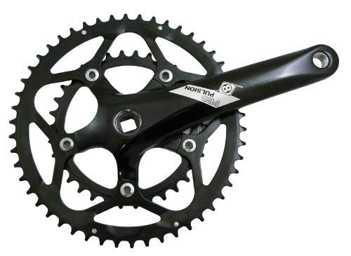 Origin8 Pro Pulsion Road Crankset, Black