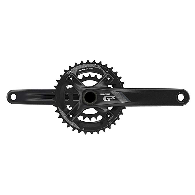 SRAM GX Fat 1000 GXP 10 Speed Black 34/22T Crankset Without Bottom Bracket