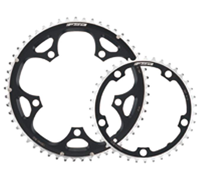 FSA Pro Road 39-Tooth/10-Speed Double Chainring (130mm, Black)