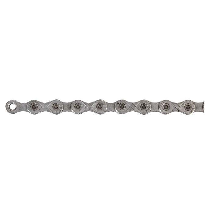 KMC Bicycle Chain, Silver, 116L