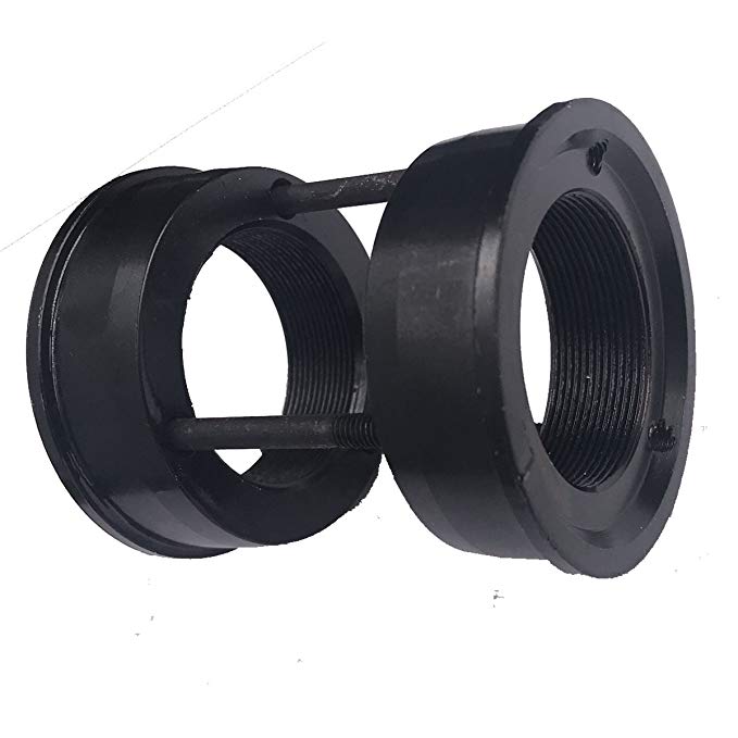 CDHPOWER Black BB Bottom Bracket Conversion Kit (American to Euro) Black Color