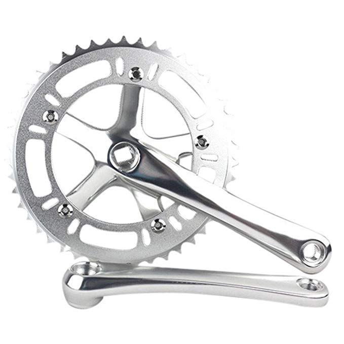 SENQI 46T Single Speed Fixed Gear Crankset Cranks