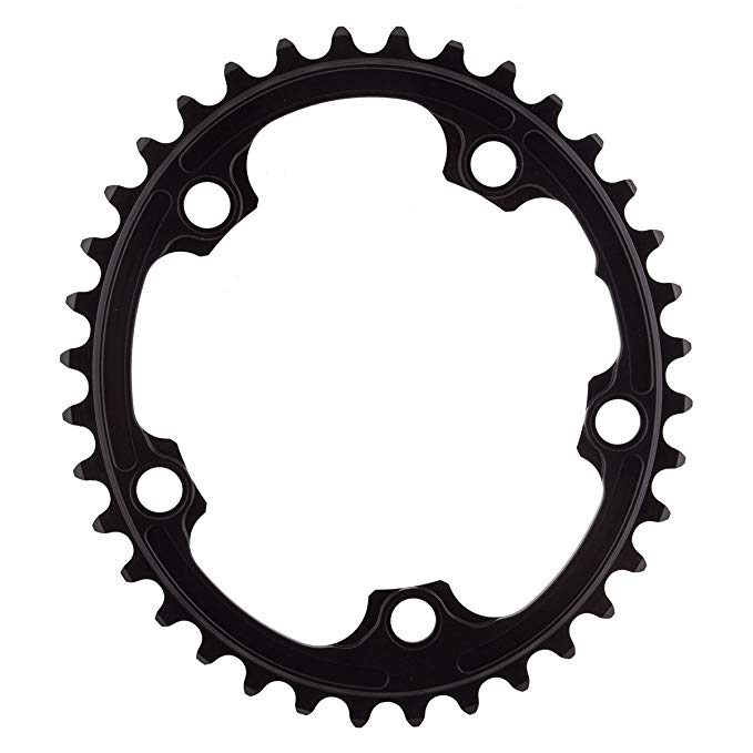 Absolute Black Chainring Absoluteblack Oval 110Mm 36T 5B 2X Black - ROV36/5BK