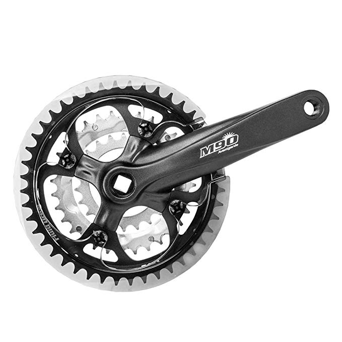 Sunrace FC-M9A Crankset Crankset Sunrace Fcm9a 175x44a/32/22 Sq Bk/sl W/cg