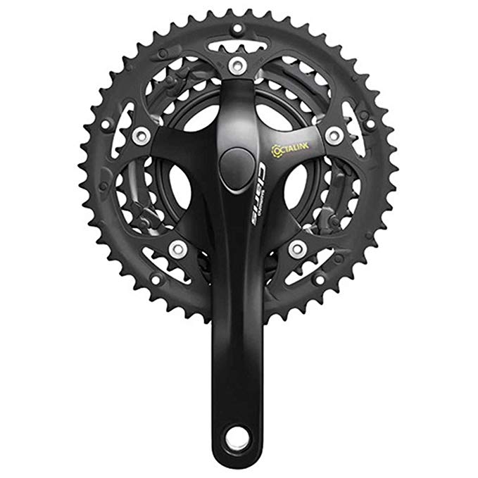 SHIMANO FC-2403 50/39/30T Triple 8-Speed Claris Crankset