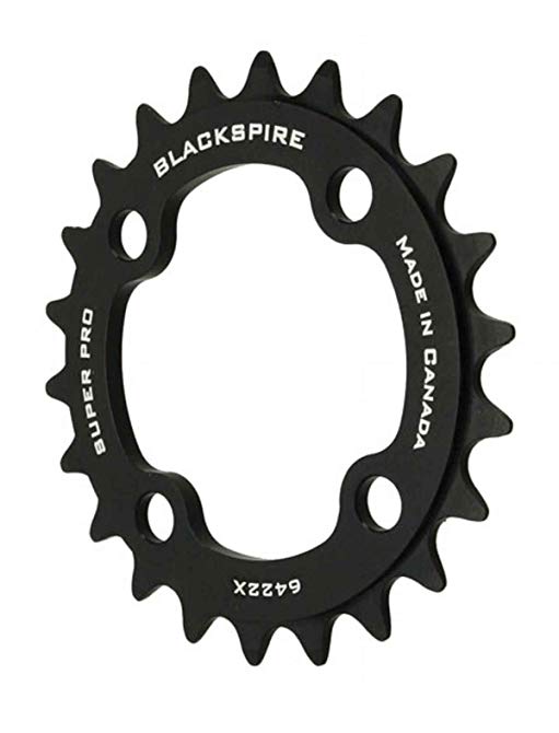 BlackSpire Super Pro X Chainring 22t x 64bcd, XTR M960