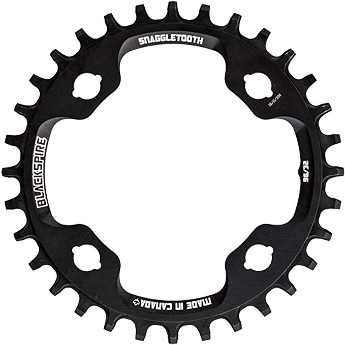 Blackspire SNAGGLETOOTH WP chainring 96BCD 30t - blk