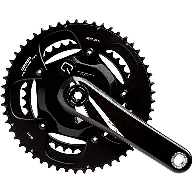 SRAM Riken Quarq Powermeter Road Crankset with BB30 Bottom Bracket, 172.5mm/53/39T