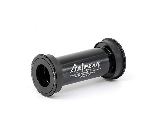 Amp stw Threaded-Press Fit BB86 92 Bottom Bracket,Suitable for Road Bike and Mountain Bike,Steel Shell