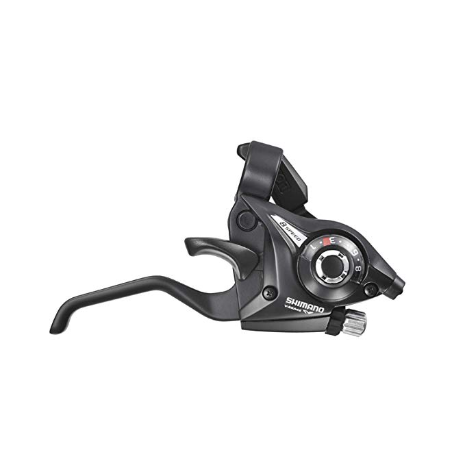 SHIMANO Right Integrated (8) ST-EF51 Alivio/Acera/Altus Shifter and Brake Lever, Black