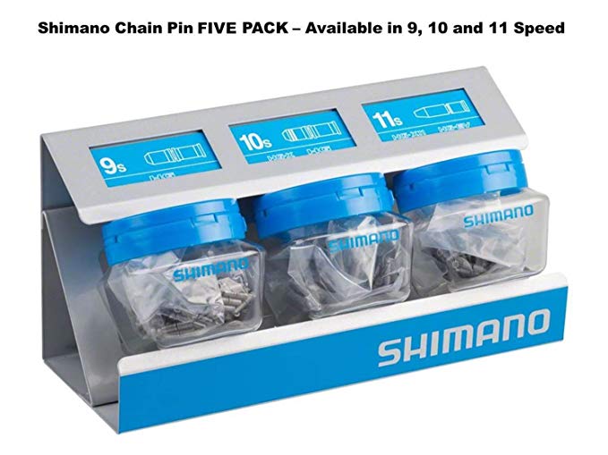 Shimano Chain Pin 9-10-11 Speed - FIVE (5) PACK w/Franklin Decal