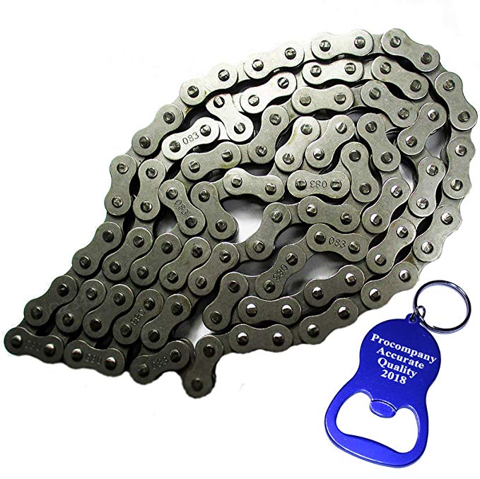 KING PROCOMPANY 49cc 66cc 80cc Heavy Duty #415 2 stroke Motorized Bike Chain HD and free Master link