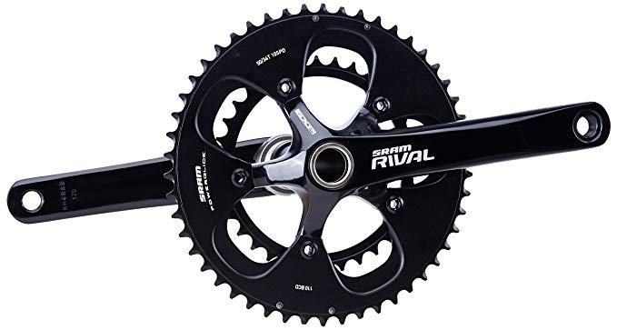 SRAM GXP 175mm 50-34T Rival OCT Compact Crankset with BB