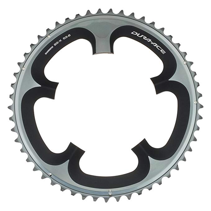 SHINAMO DURA-ACE FC-7900 CHAINRING 53 TEETH B-TYPE, SILVER / GREY (japan import)