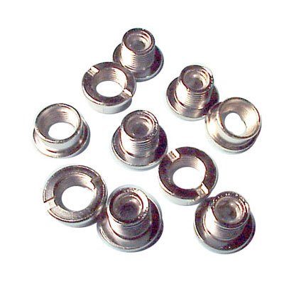 Inline BMX Chainring Bolt Set, Chrome