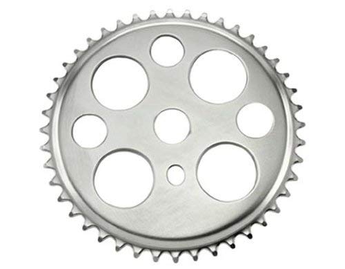 Lucky 7 Sprocket 44t 1/2 X 1/8 Chrome. for bicycles, bikes, for lowriders, beach cruiser, strech bikes, limos, chopper cruiser