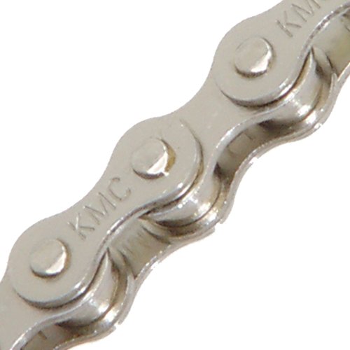 KMC #410H-NP Bicycle Chain (Silver, 1/2 x 1/8 - Inch, 98 Links)