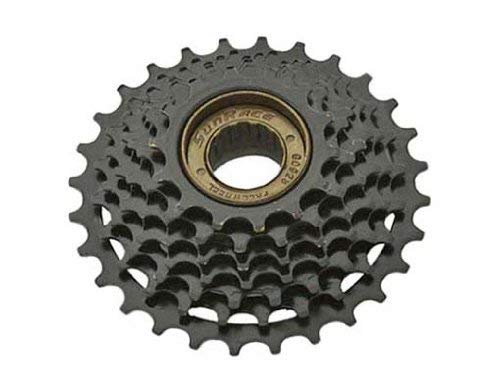 SunRace 5 Speed Freewheel Index, Black, Various Sizes