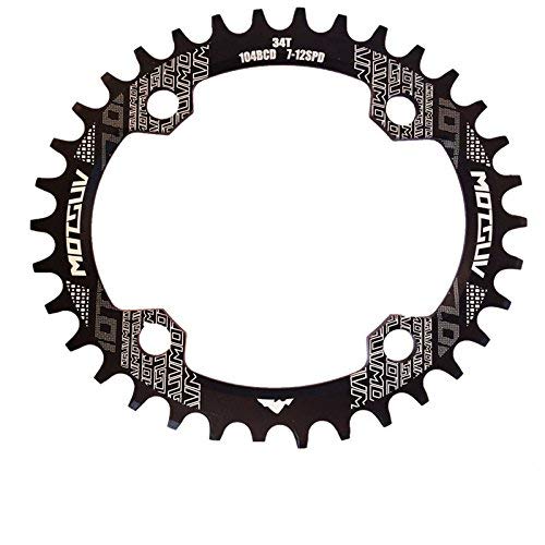 VXM 32T 34T 36T 38T Single Speed Chain Ring Fit for 9speed 10speed 11speed Crankset Narrow Wide Chainring Oval Chainwheel