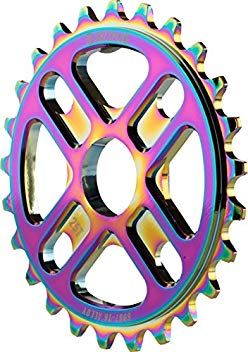 Salt Plus Manta Bolt Drive Sprocket 25t Oilslick Includes Adaptors for 19 and