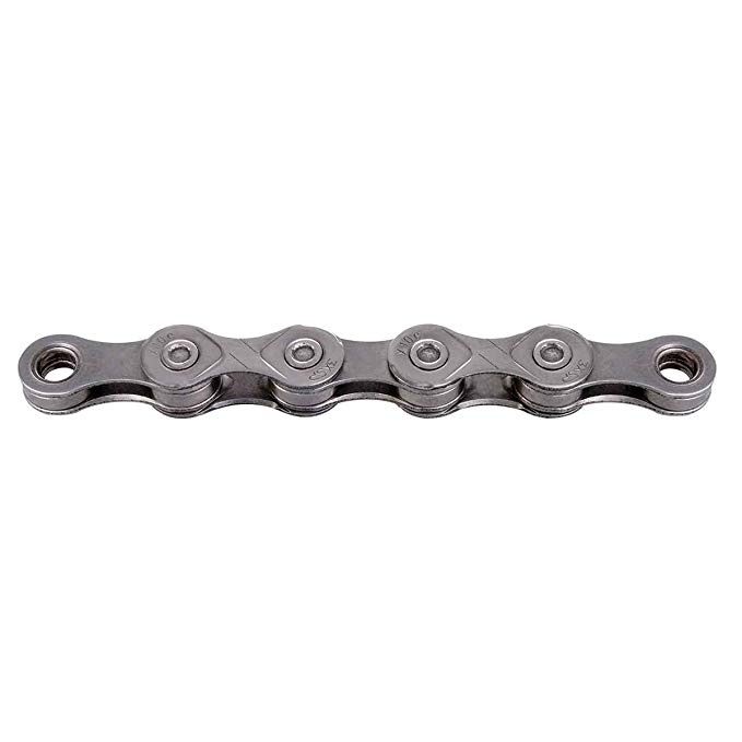 KMC X10e Sport Bicycle Chain, Silver, 136L