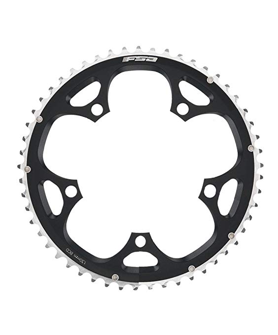 FSA Pro Road 34 -Tooth/10-Speed Chainring (110mm, Black)