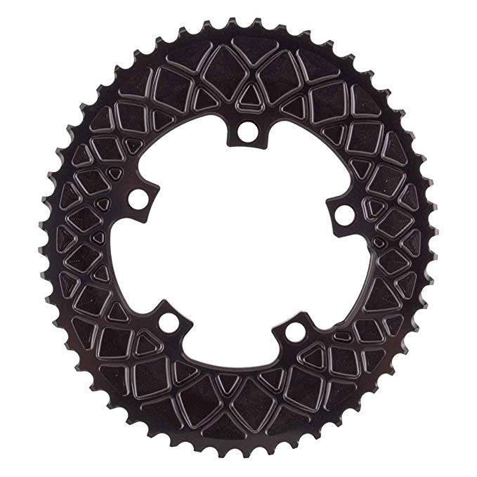 ABSOLUTE BLACK CHAINRING ABSOLUTEBLACK OVAL 110mm 52T 5B 2X BK