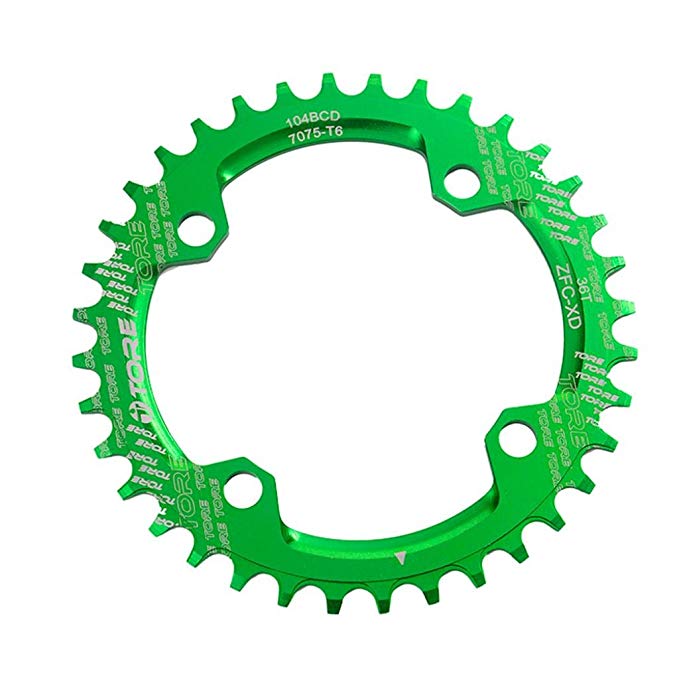 LEERYA 104BCD 34T Ultralight Alloy Bike Bicycle Chainring Circular Round Chainwheel