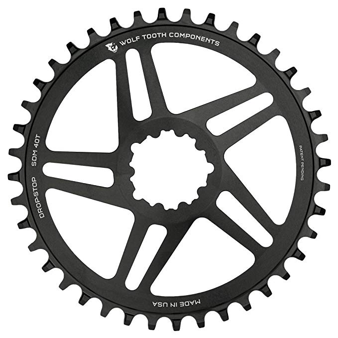 Wolf Tooth Components Direct Mount Drop-Stop 30T Chainring: for SRAM