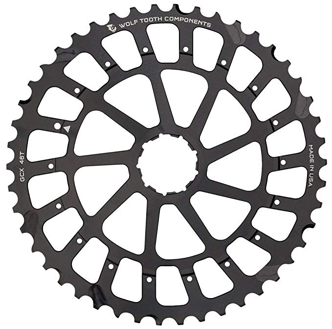 Wolf Tooth Components Giant Cog for SRAM XX1/X01 Black, 46t