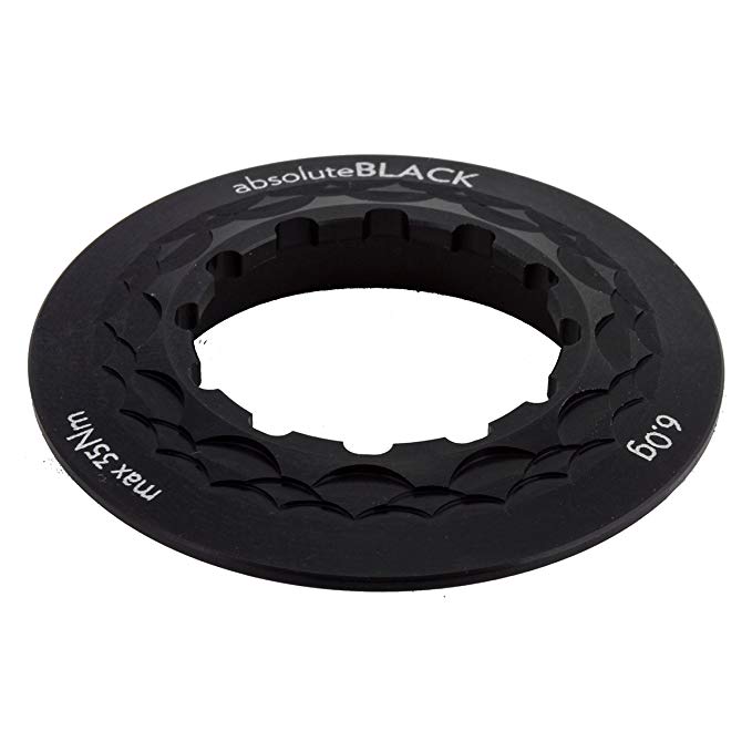 Absolute Black Cassette Lock Ring Fh Cass Absoluteblack Lockring 13t Bk