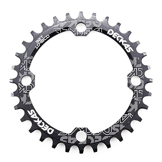 HemeraPhit Mountain Bike Single Chainring Aluminum Narrow Wide Chainwheel BCD 104mm 32T 34T 36T 38T Repair Bicycle Parts