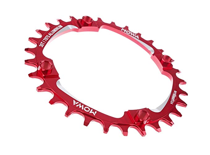 MOWA NW Mountain Bike Narrow Wide 104mm Single Chainring for Shimano Sram 30t 32t 34t Compatible with 9 10 11 Speed