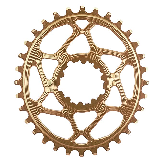 ABSOLUTE BLACK SRAM Oval Direct Mount Traction Chainring