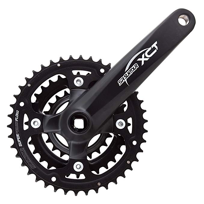 CRANKSET SRST XCT 175x42/32/22 BK SQR 13