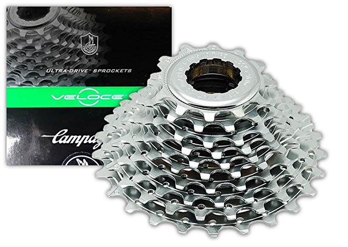 Campagnolo Veloce Ultra-Drive 10-Speed 13-26 Cassette - Includes Lockring